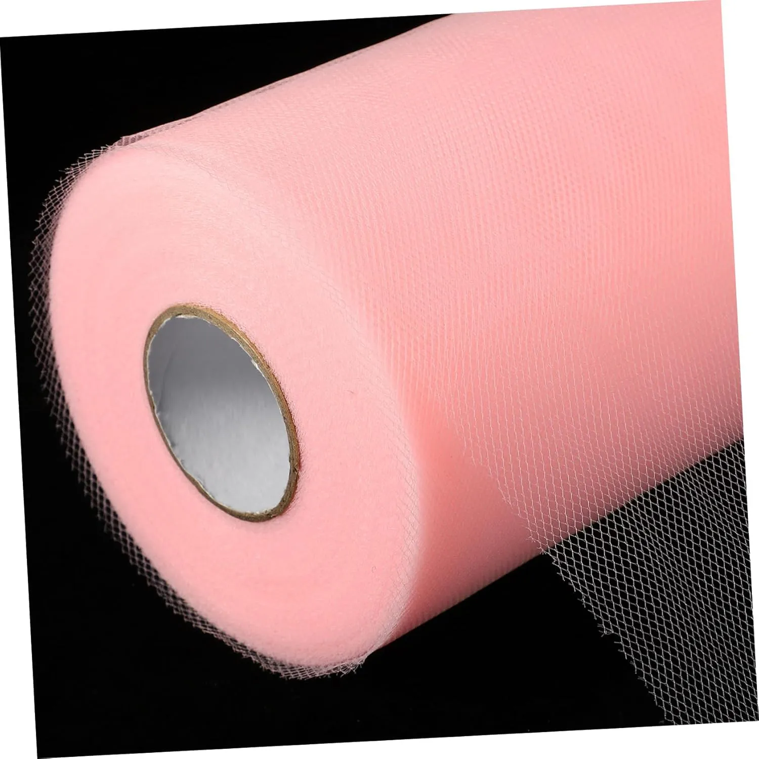 1 Roll DIY Tulle Fabric Roll Delicate Mesh Ribbon for Party Present Wrapping Wedding Decoration and Crafting Glittery Sequin Design for