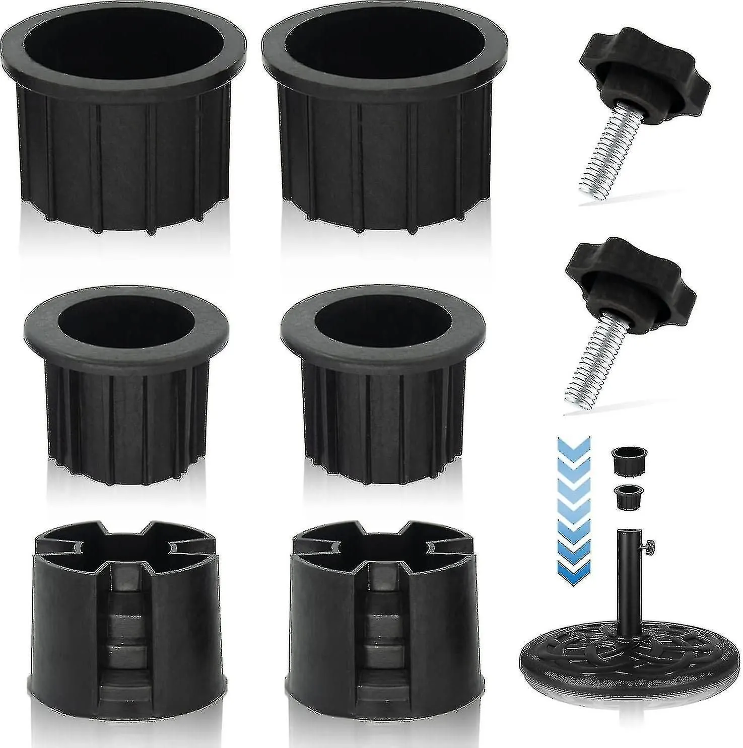 1 Set Of Patio Umbrella Pole Covers Heavy Duty Patio Umbrella Stand Part Umbre