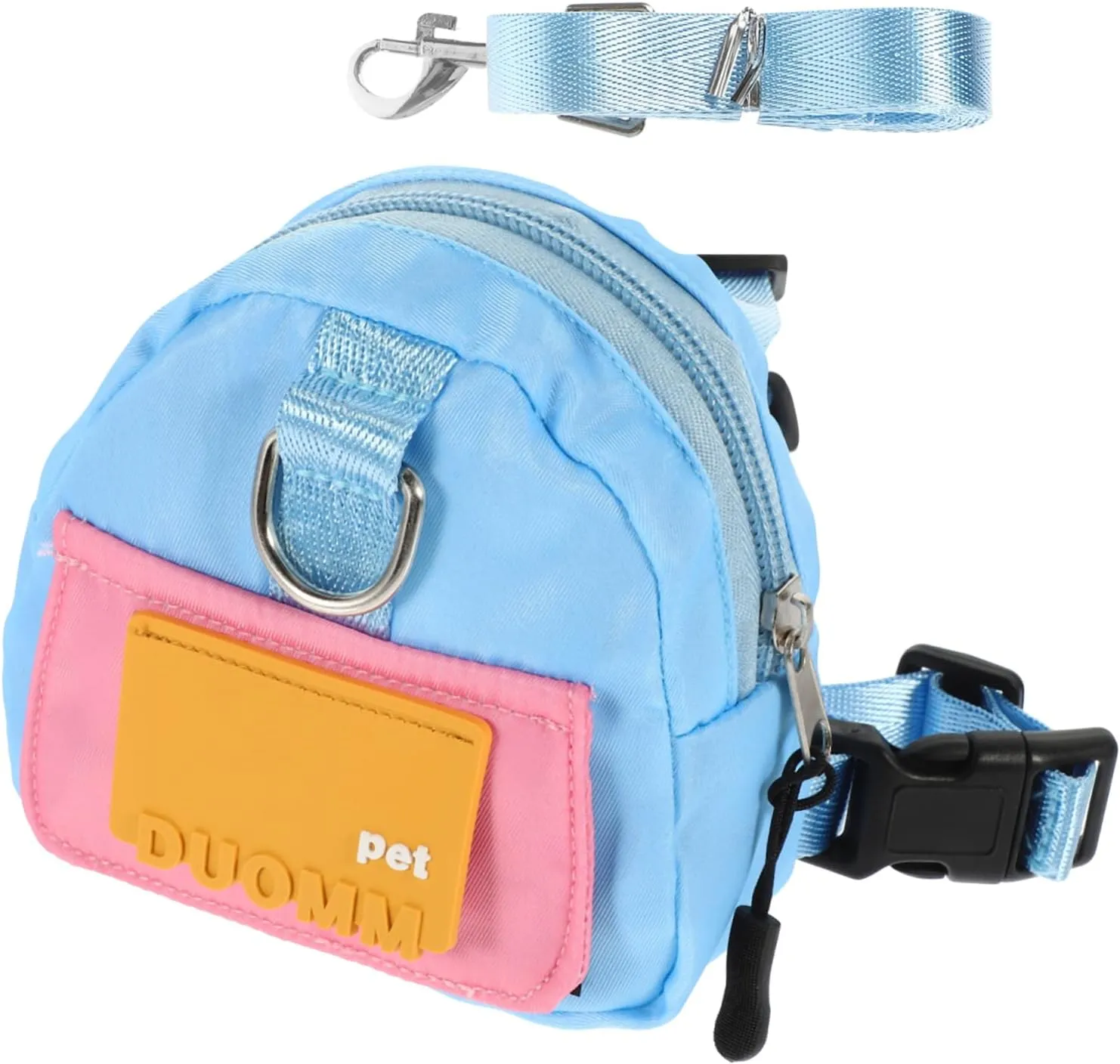 1 Set Pet Dog Backpack Dog Backpacks Self Pet Carrier Vest Harnesses Doggie Bag Traveling Accessories Carrier Walking Camping Wear Harness Puppy Puppy with Bag Outdoor Polyester