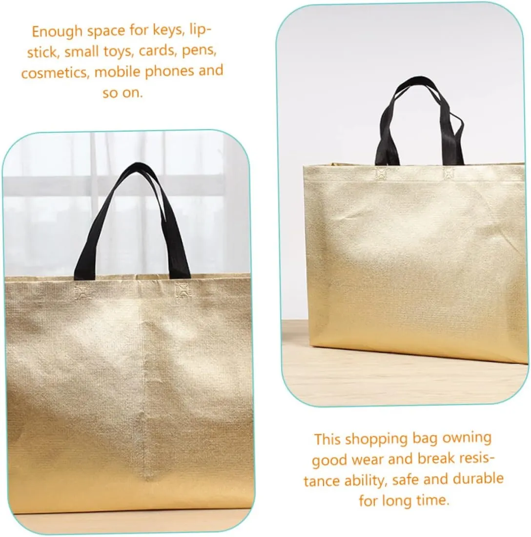 12pcs Women's Tote Bag Set Large Capacity Carrying Bag for Shopping Outdoor Daily Use Reusable
