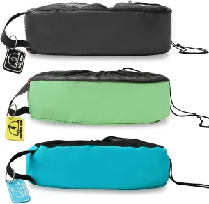 214 Color-Coded Hose Storage Bag Set for RV Black Water and Fresh Water Hoses, Electrical Cords and Cables - Includes 3 Labeled Bags