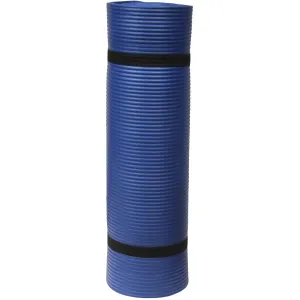 24" x 72" x 1/2" Blue Foam Camp Mat