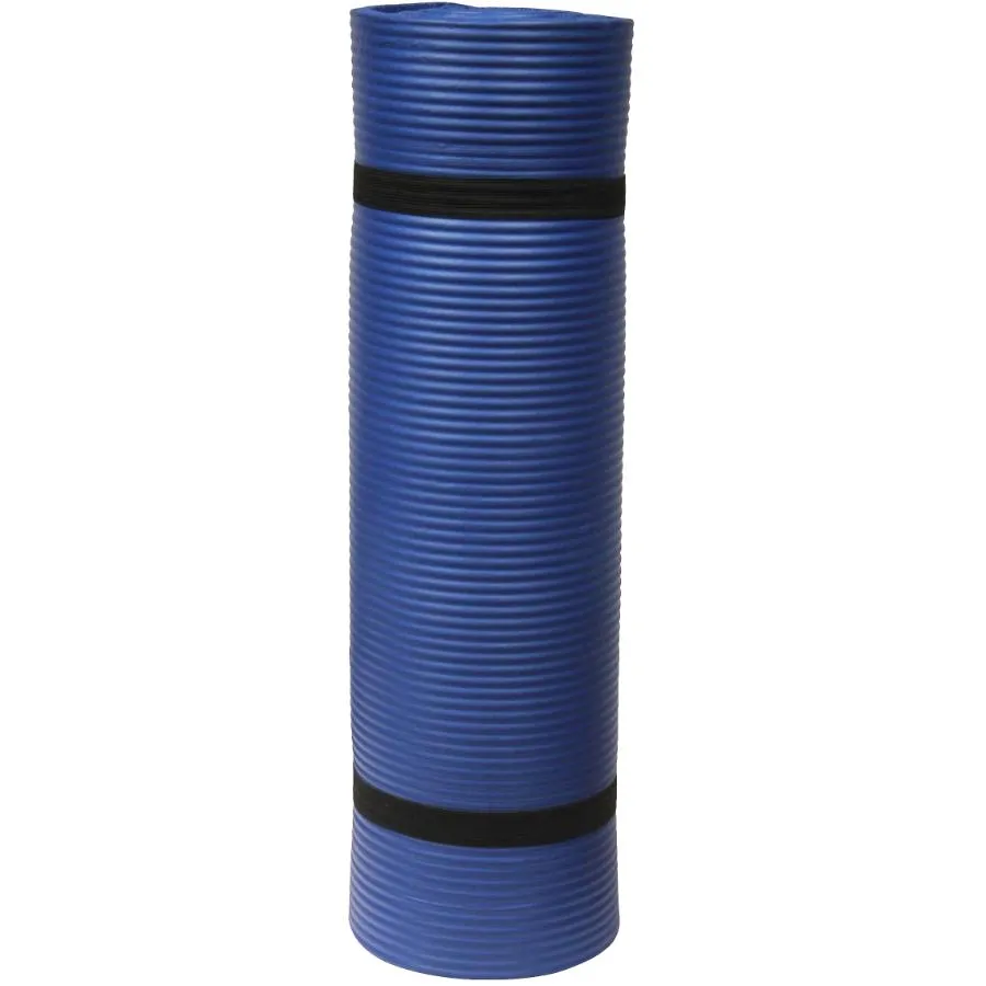 24" x 72" x 1/2" Blue Foam Camp Mat