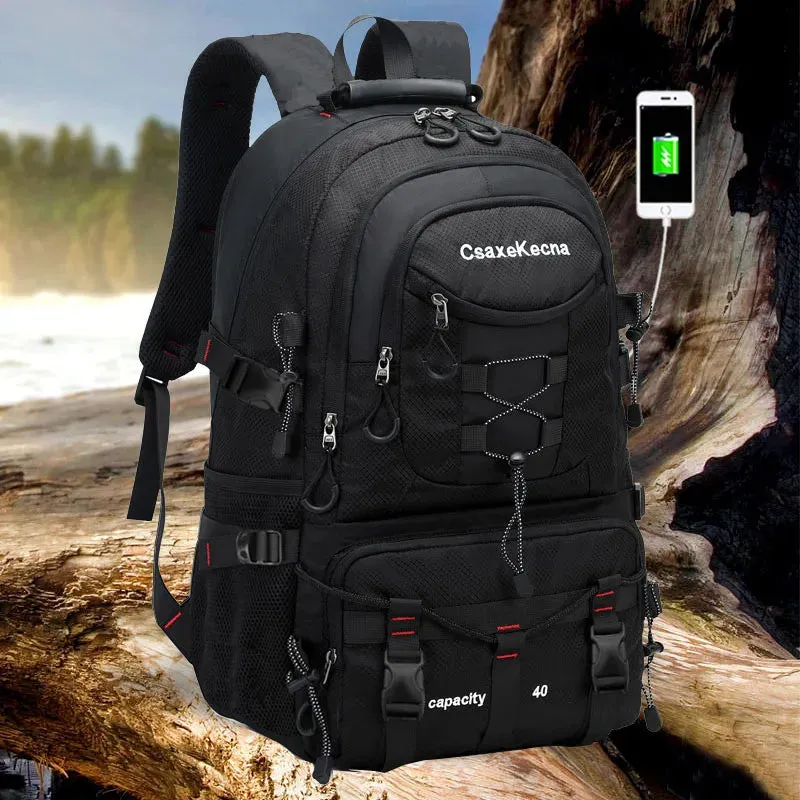 40L Waterproof Lightweight Travel Backpack for Outdoor Hiking and Camping
