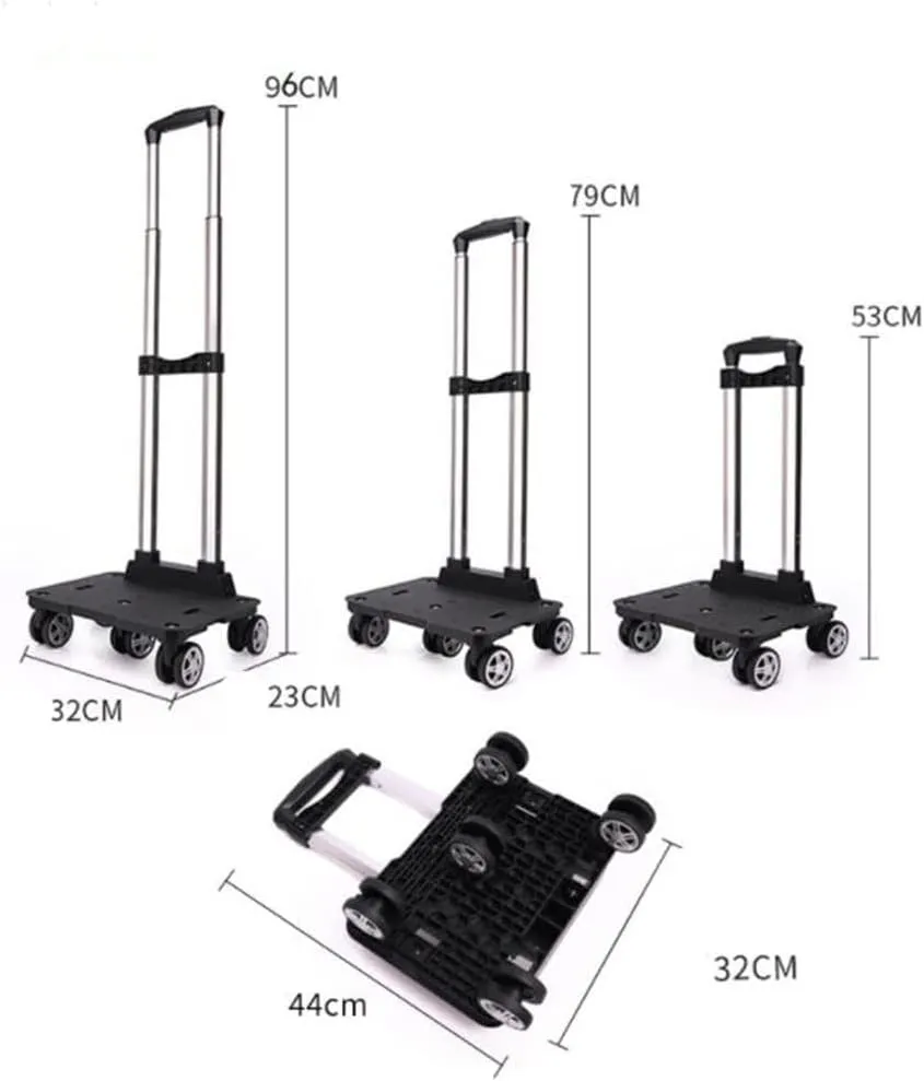 5-Wheeled Household Foldable and Detachable Shopping cart（CSYZ5J）