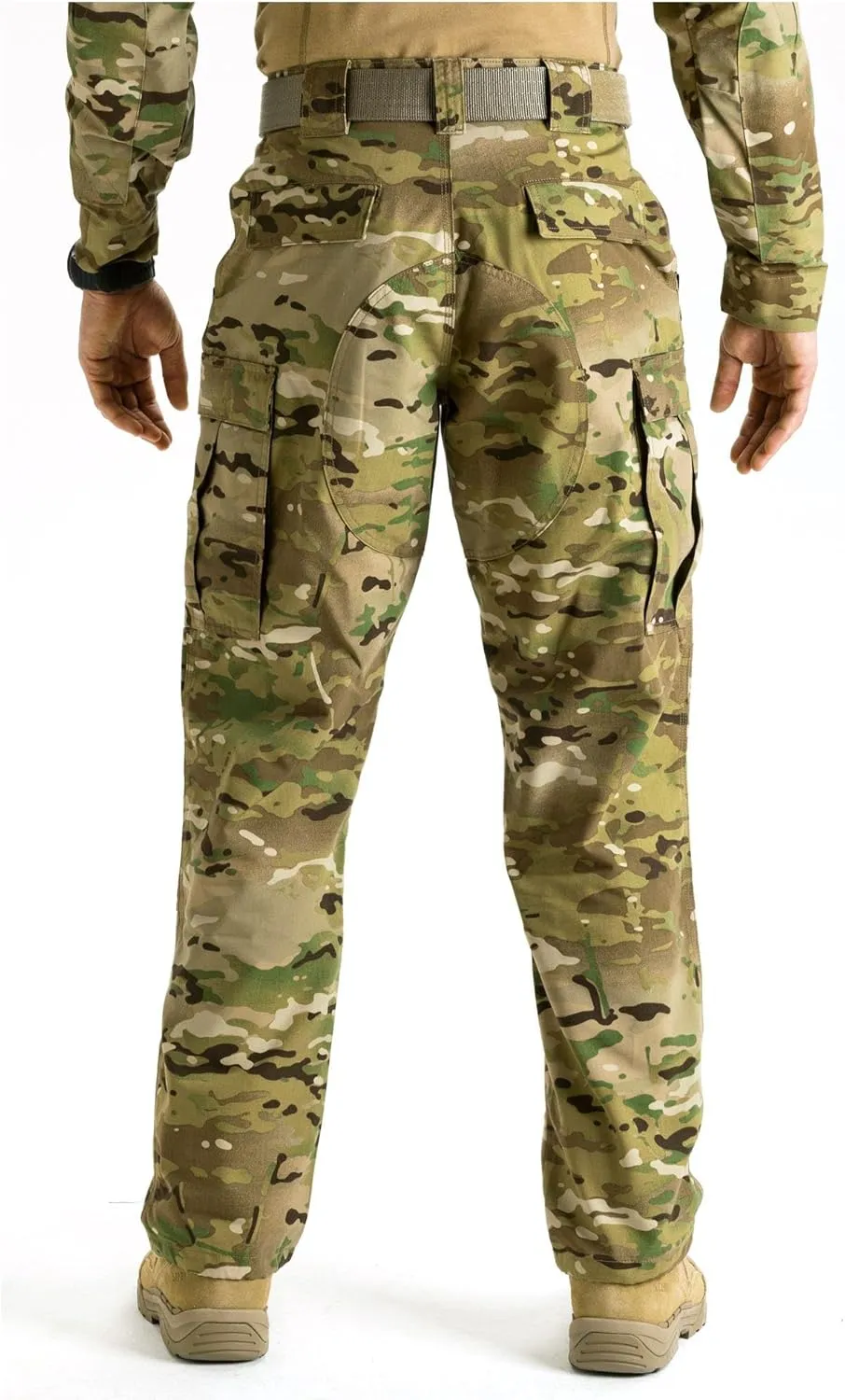 5.11 Tactical Men's Camo Cargo Pants, TDU Military Hunting Pant for Men, Style 74350ABR