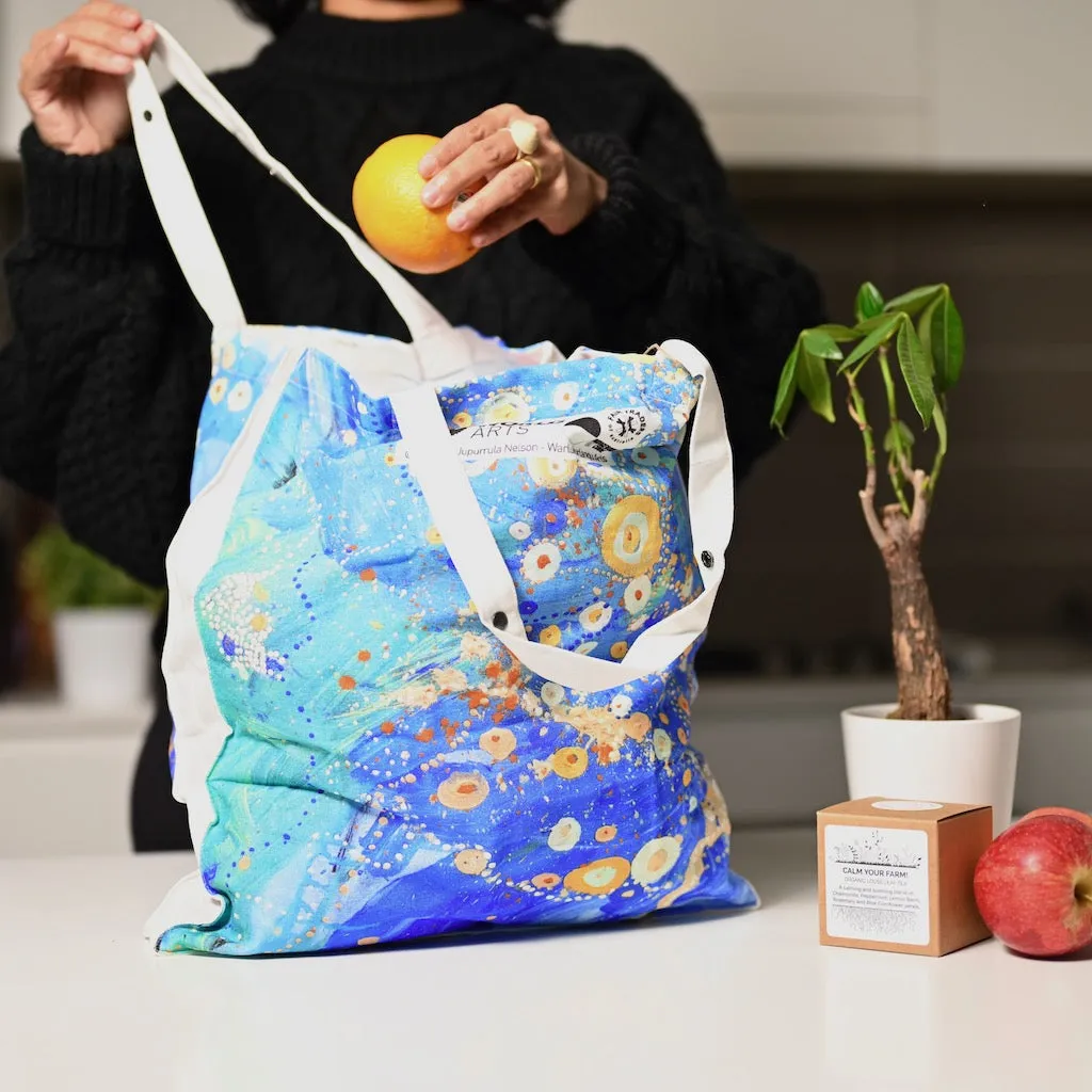 Aboriginal Art Foldable Shopping Bag