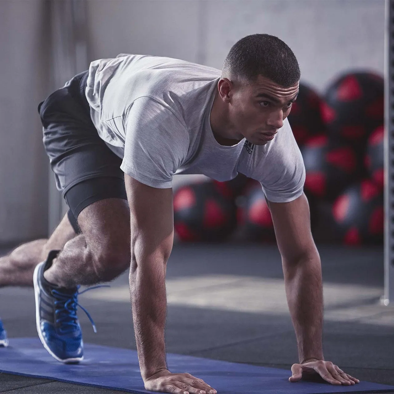Adidas Fitness Mat Blue