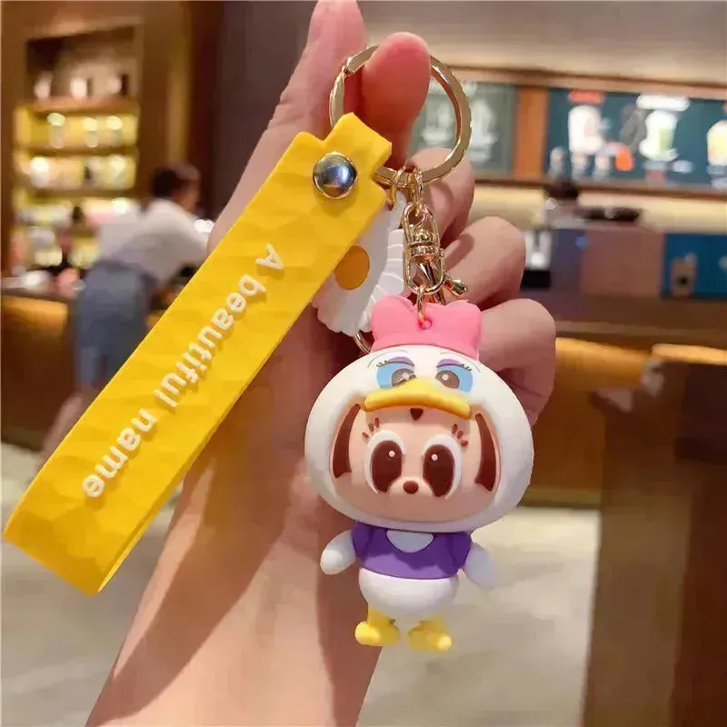 Adorable Disney Character Cosplay 3D Keychain