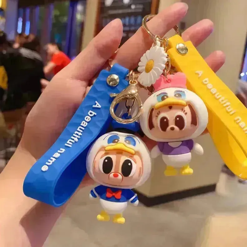 Adorable Disney Character Cosplay 3D Keychain