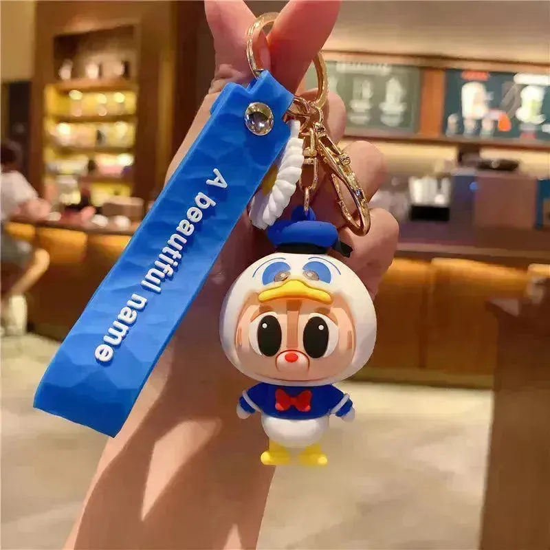 Adorable Disney Character Cosplay 3D Keychain
