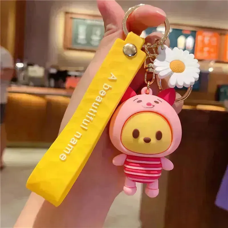 Adorable Disney Character Cosplay 3D Keychain