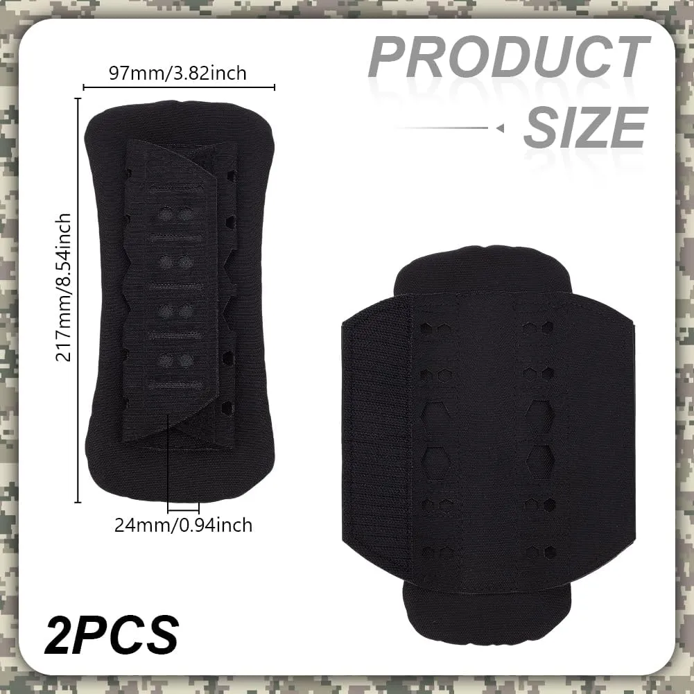AHANDMAKER 2 Pack Detachable Shoulder Strap Pad Soft Shoulder Strap Pad with Ultra Thick Cushion Plate Carrier Shoulder Pads for Bag, Luggage Bag, Waist Belts