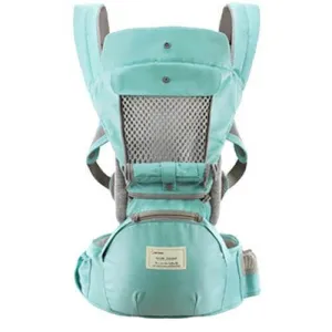 All-In-One Baby Carrier with Comfortable Hip Seat Design