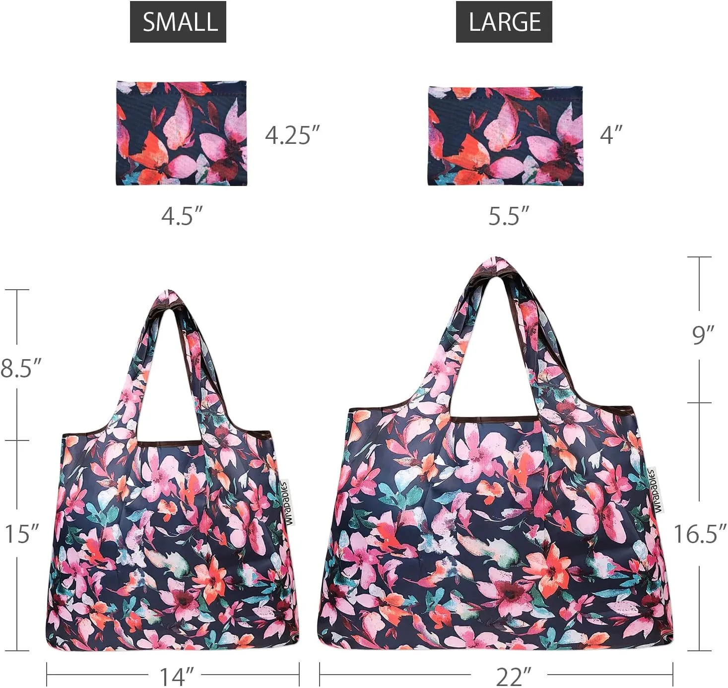allydrew Large Foldable Tote Nylon