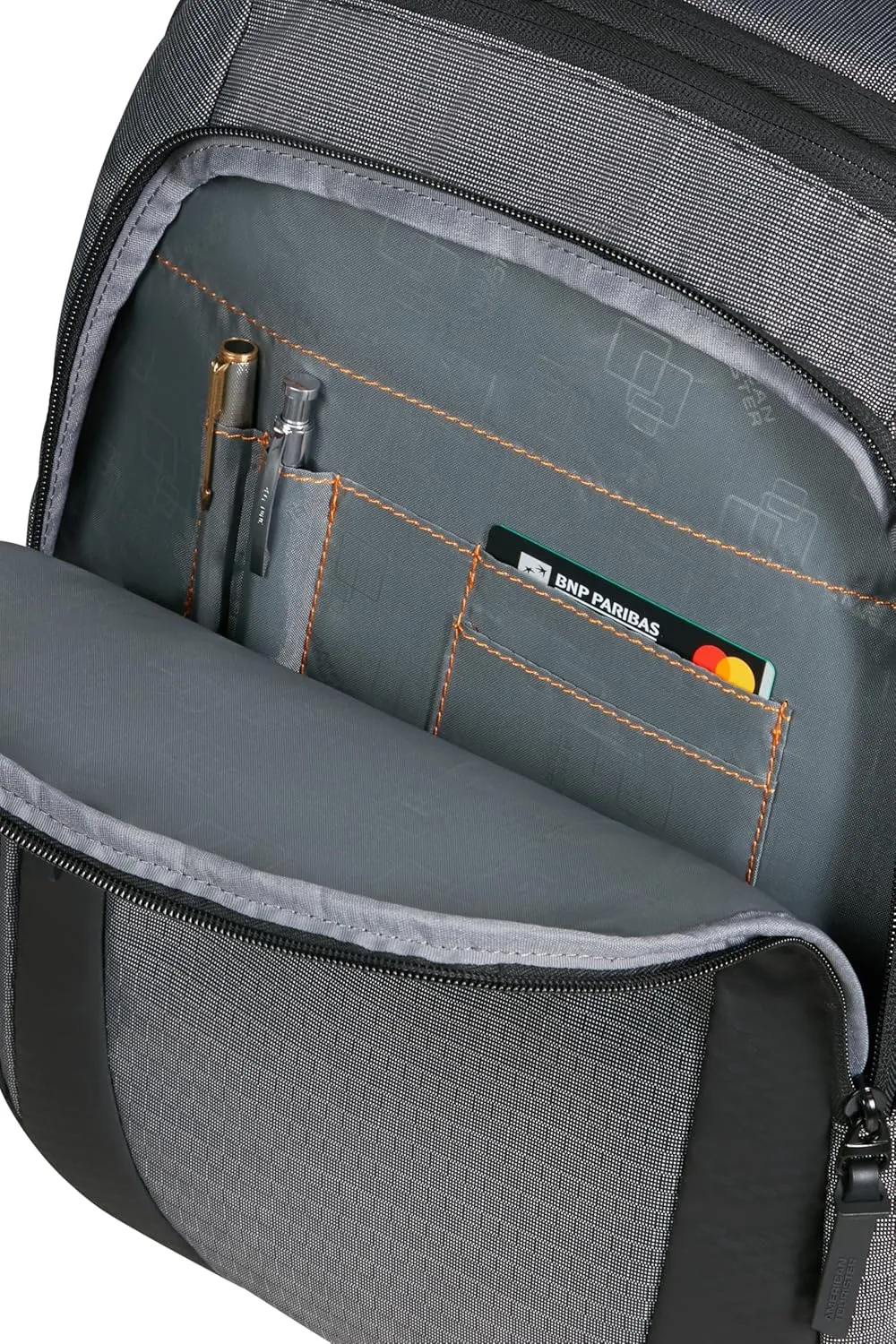 American Tourister Business, Grey/Black, 30,5 x 46 x 19,5 cm