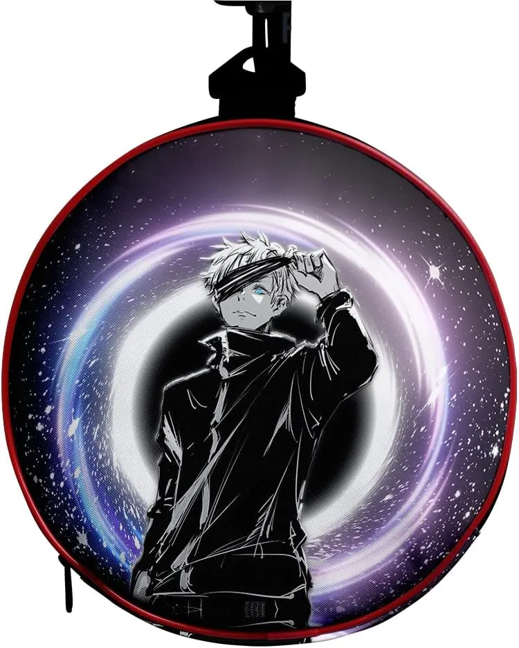 Anime Jujutsu Kaisen Gym Bag Manga Cosplay Sport Duffel Bag With Shoe Compartment(Gojo Galaxy) One size