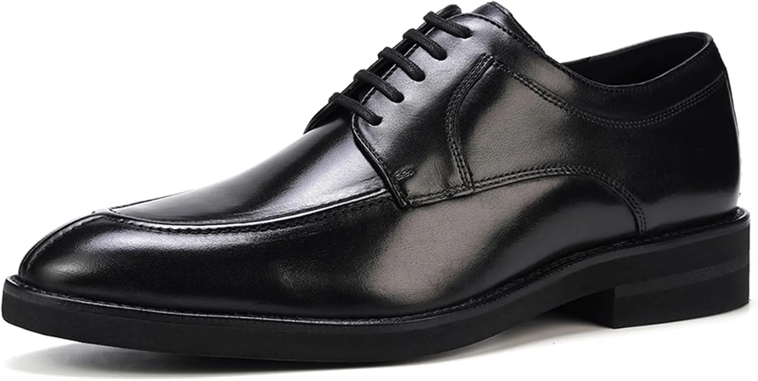 Anthony Veer Walton Split-Toe Dress Shoes for Men | Lace-up | Blake Stitch Construction | Ortholite Cushion Comfort | Full Grain Calfskin Leather