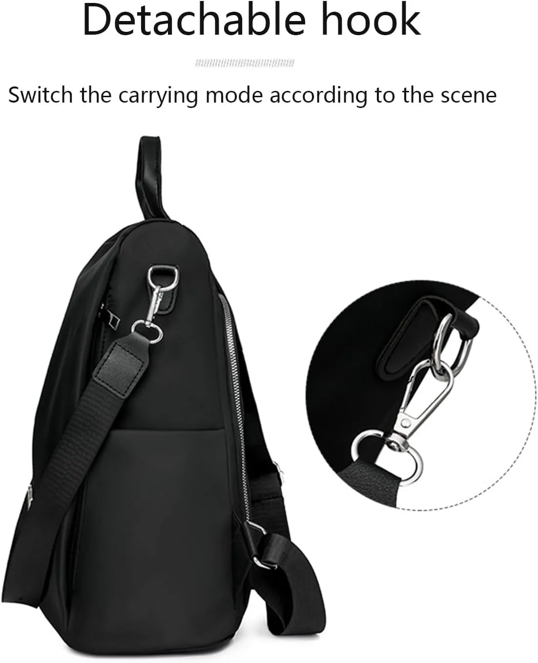Anti-Theft Large Capacity Backpack, Leisure Shoulder Bag for Women, Anti-Theft Multipurpose Large Capacity Backpack (Brown)