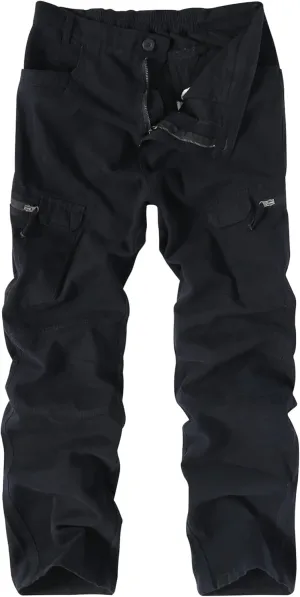 APTRO Men's Cargo Pants Camo Casual Work Military Tactical Pants