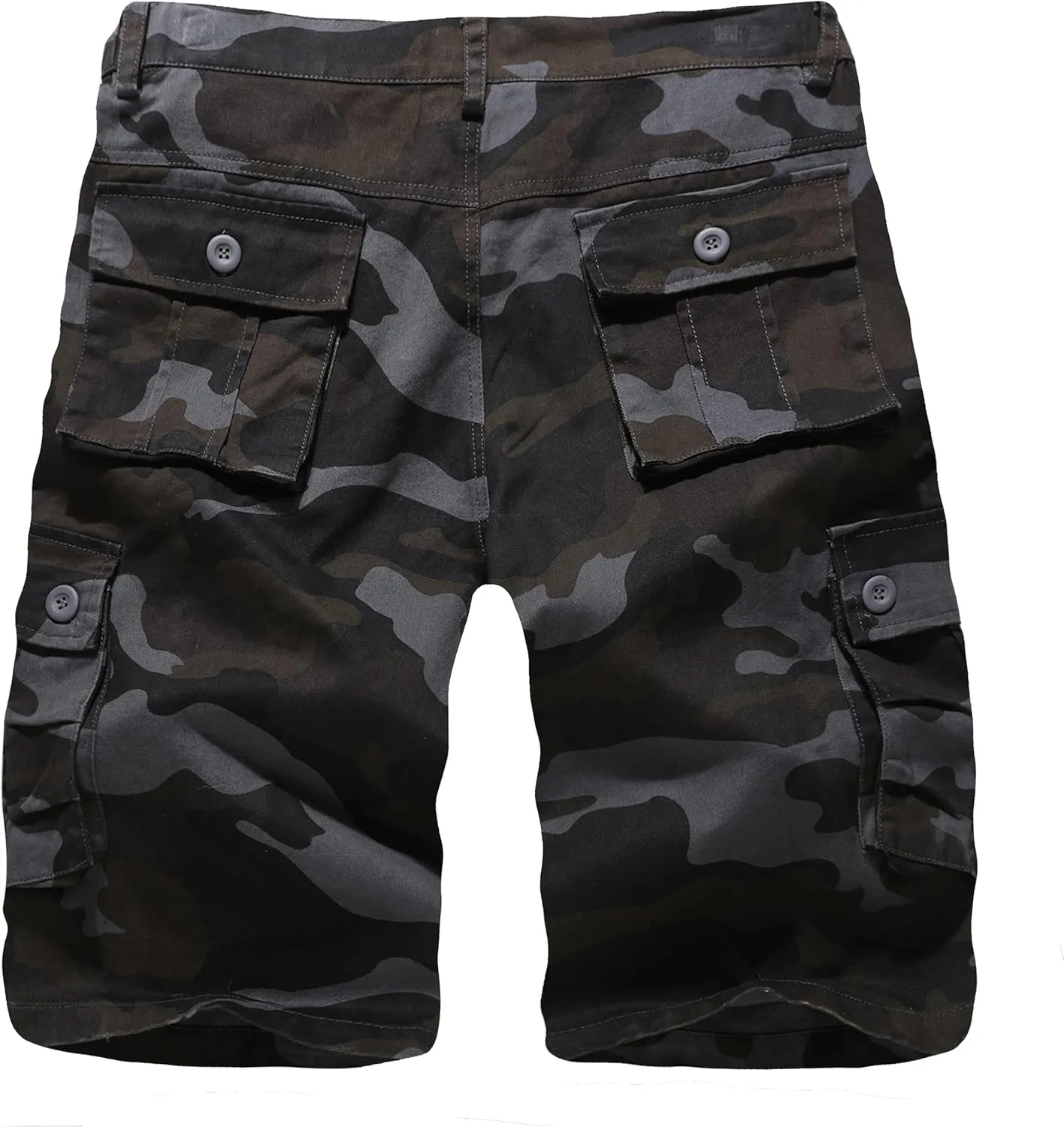 APTRO Men's Cargo Shorts Multi-Pockets Twill Camo Casual Work Shorts