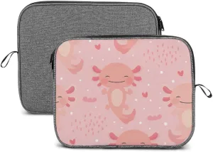 Axolotls Pattern Large Capacity Portable Laptop Case Unisex