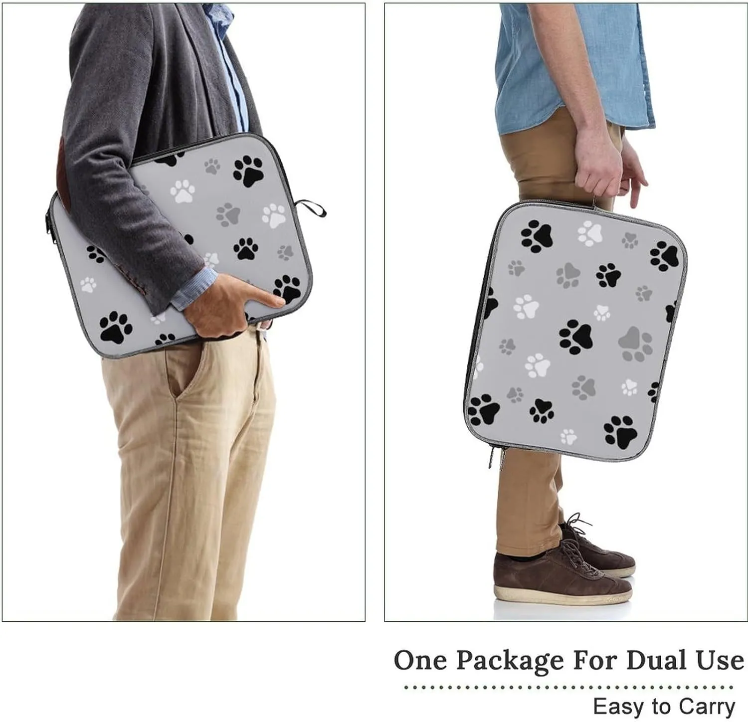 Axolotls Pattern Large Capacity Portable Laptop Case Unisex