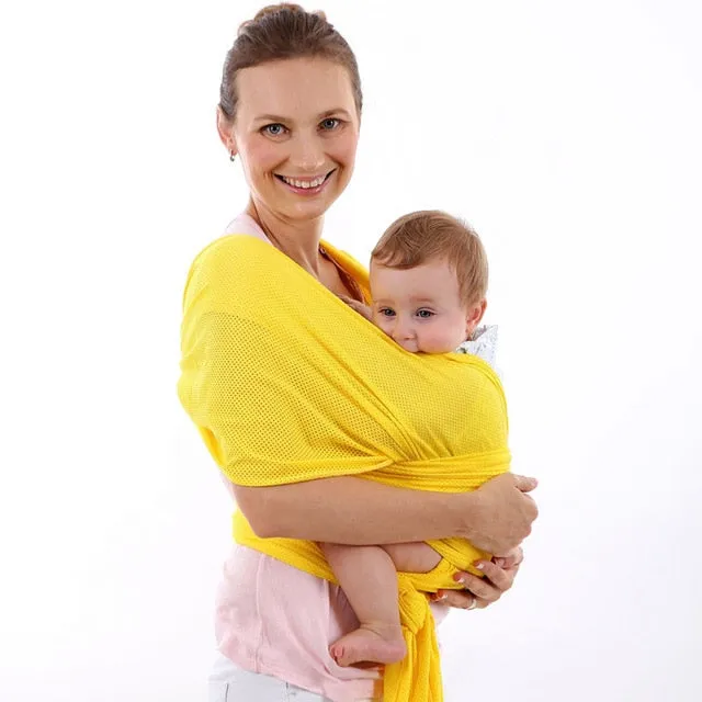 Baby Carrier Sling For Newborns Soft Infant Wrap Breathable Wrap