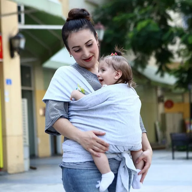 Baby Carrier Sling For Newborns Soft Infant Wrap Breathable Wrap