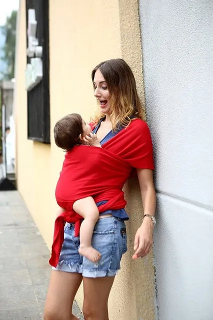 Baby Carrier Sling For Newborns Soft Infant Wrap Breathable Wrap