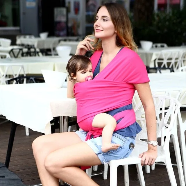 Baby Carrier Sling For Newborns Soft Infant Wrap Breathable Wrap