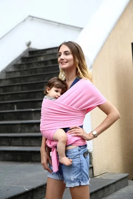Baby Carrier Sling For Newborns Soft Infant Wrap Breathable Wrap
