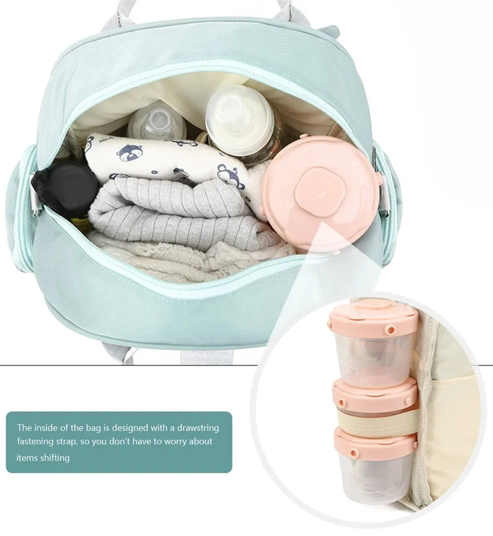 Baby Diaper Backpack Moo Pink - Sunshine