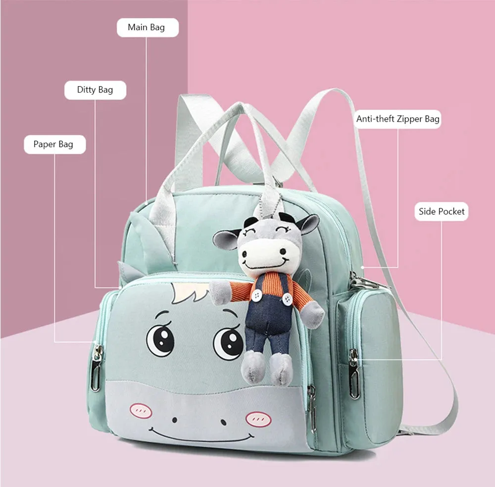 Baby Diaper Backpack Moo Yellow - Sunshine