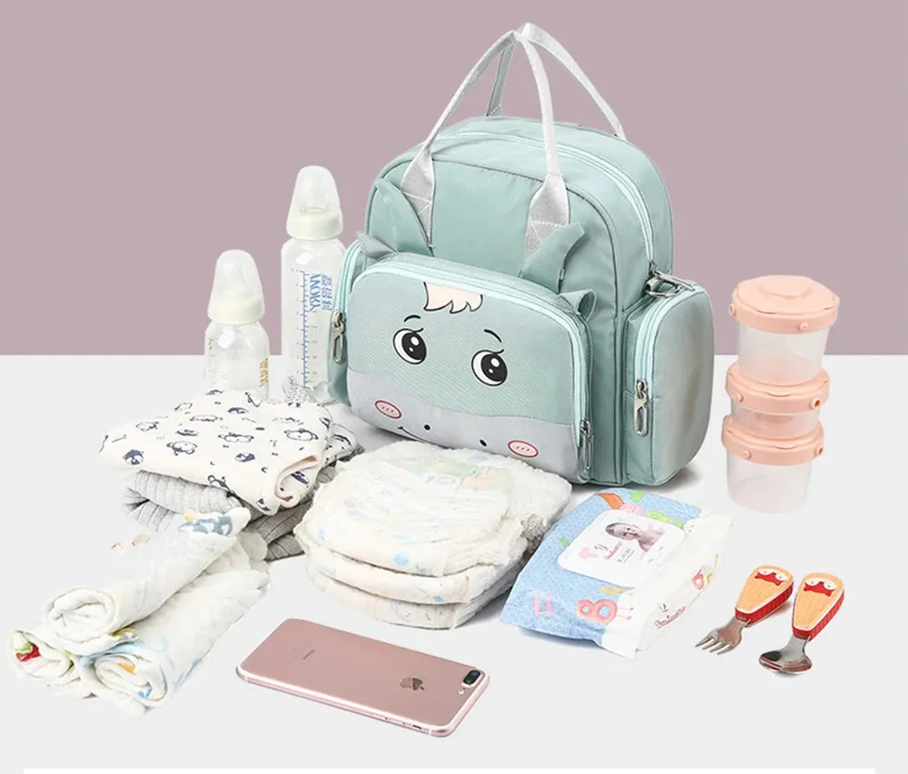 Baby Diaper Backpack Moo Yellow - Sunshine