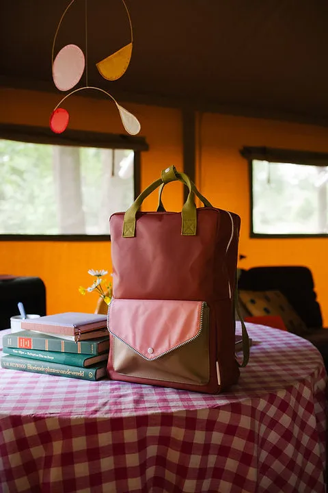 backpack color block big / mochila grande