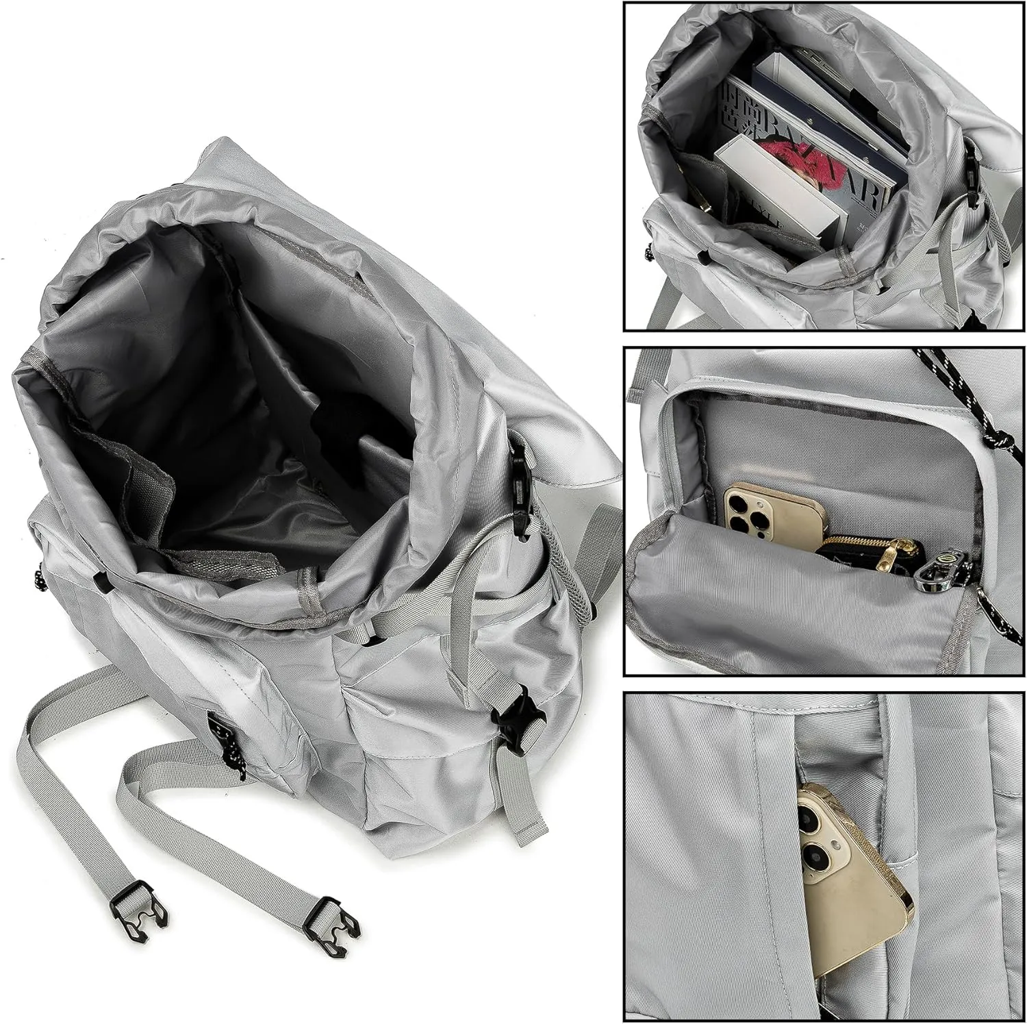 Backpack for Men Laptop Backpack Heavy Duty backpack Unique Design Concept Special Industrial Style Appearance 900d Waterproof Oxford Fabric Artificial Mechanics Design Travel backpack