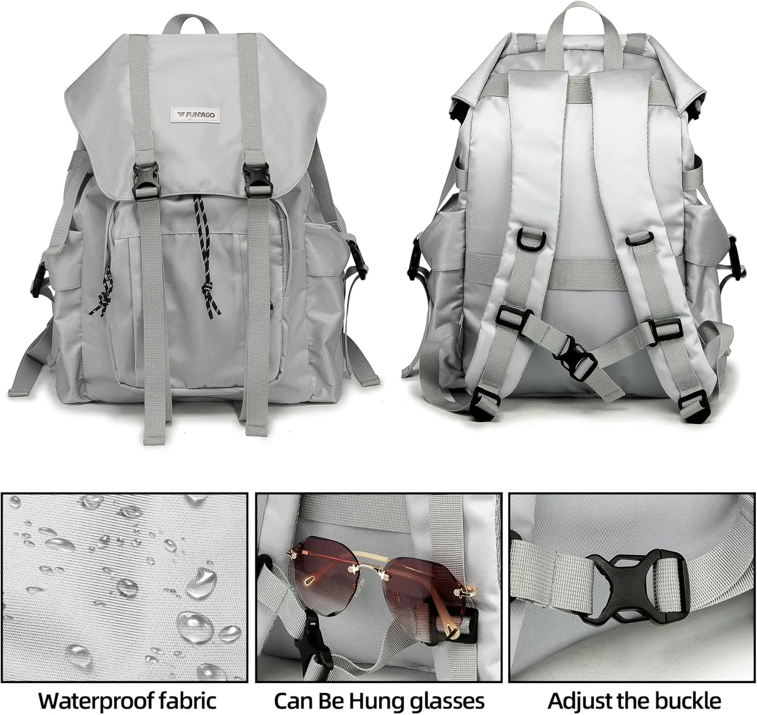 Backpack for Men Laptop Backpack Heavy Duty backpack Unique Design Concept Special Industrial Style Appearance 900d Waterproof Oxford Fabric Artificial Mechanics Design Travel backpack