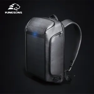 Backpacks Panel Kingsons Security Personalized assistance Anti-theft Beam Men's Bags Travel Backpack Solar Efficiency Solar Hot-ticket item Backpacks Shoulder Charging