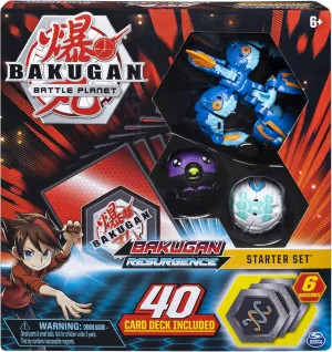 Bakugan, Battle Brawlers Starter Set with Transforming Creatures, Aquos Pyravian, for Ages 6 & Up