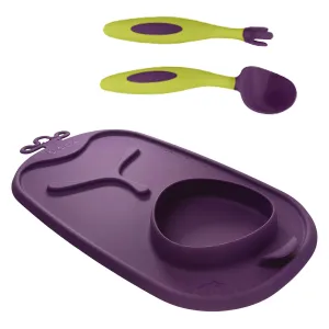 BBOX Roll   Go Mealtime Mat & Cutlery Set