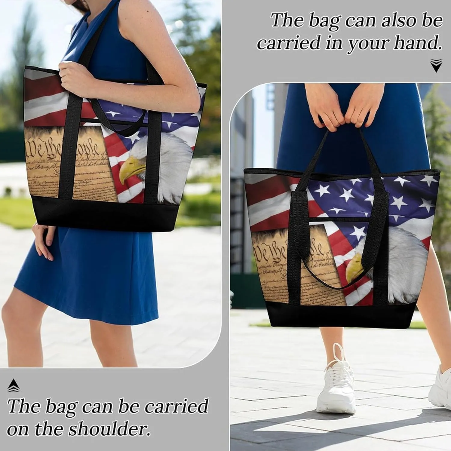 Beautiful Monarch Butterfly Fashionable Large Capacity Insulated Shopping Bag