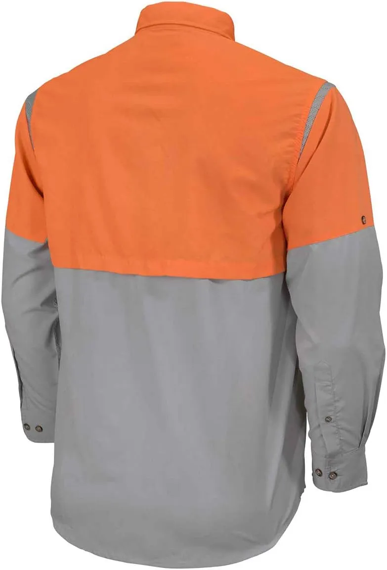 Beretta Men's Hunting Lightweight Roll-up Sleeve Button Down Tm Tech Shirt