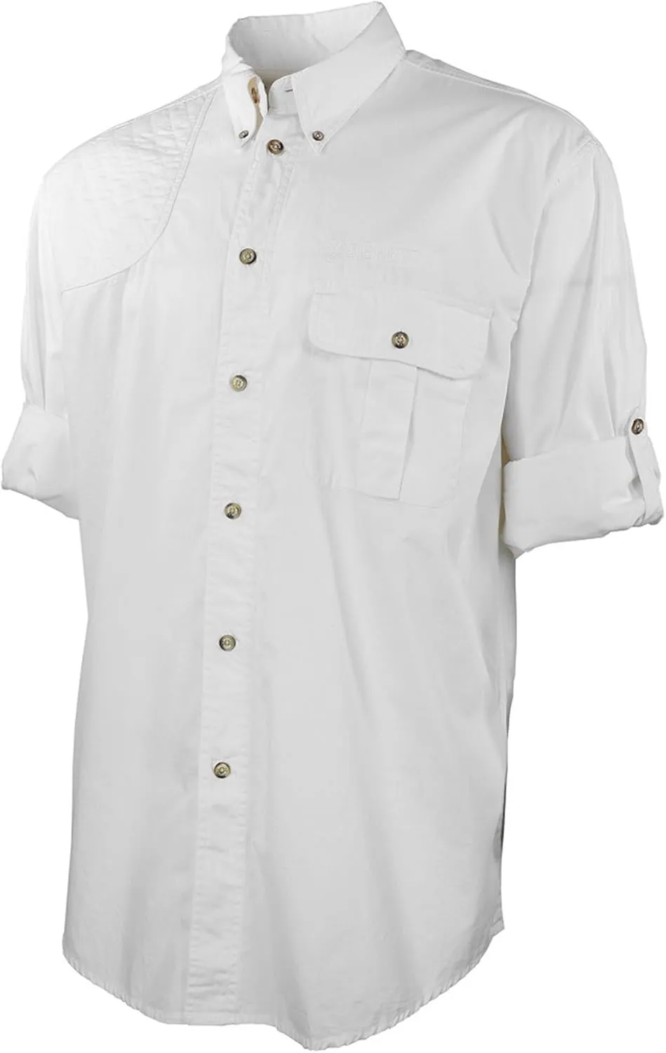 Beretta Men's Outdoor Casual Long Sleeve Cotton Tm Roll-up Shirt