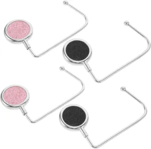 BESPORTBLE Table Purse Holder Hooks Pack Handbag Hangers Sturdy Material Suitable for Desk and Travel