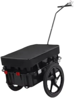 Bike Cargo Trailer Heavy Duty Bike Trailer Utility Cart for Trips Shopping