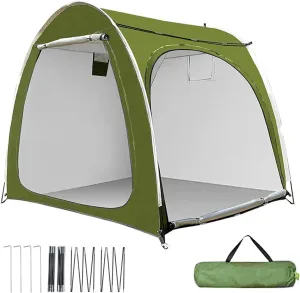 Bike Storage Tent - Outdoor Portable Bike Storage Sheds | Outdoor Motorcycle Cover | Bike Covers Shelter for Motorcycle | Reusable Lightweight Bike Storage Tent for Garden, Lawn, Patio, Camping