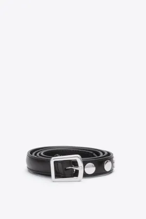Black Studded Belt