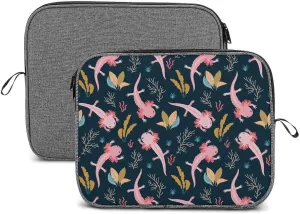 Blue Quaker Parrots Large Capacity Portable Laptop Case Unisex