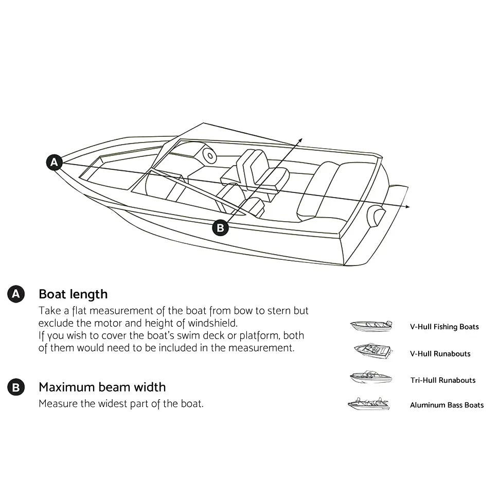 Boat Cover (12-18.5 ft)